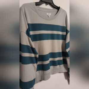 [5x$20] New Striped Sweater Pullover/ Size XL